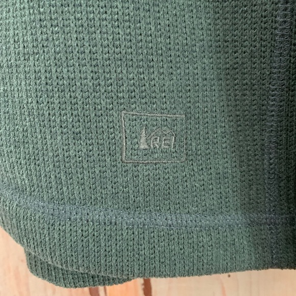 Men's REI | Dark Green half-zip sweater | sz L | NWOT - Picture 3 of 5